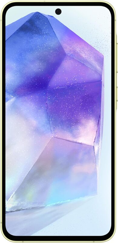 Samsung Galaxy A55 5G, Dual SIM Mobile Phone Android, 8GB RAM, 128GB Storage, Awesome Lemon, UAE Version